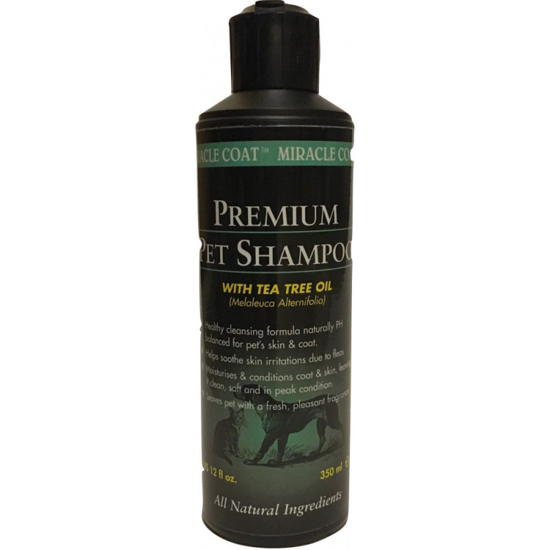 SHAMPOING NATUREL CHIEN ET CHAT -  PREMIUM PET SHAMPOO - MIRACLE COAT