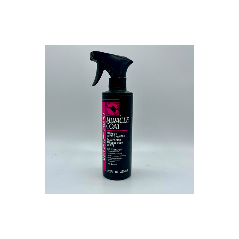 SHAMPOING POUR CHIOT -SPRAY ON PUPPY SHAMPOO- MIRACLE COAT