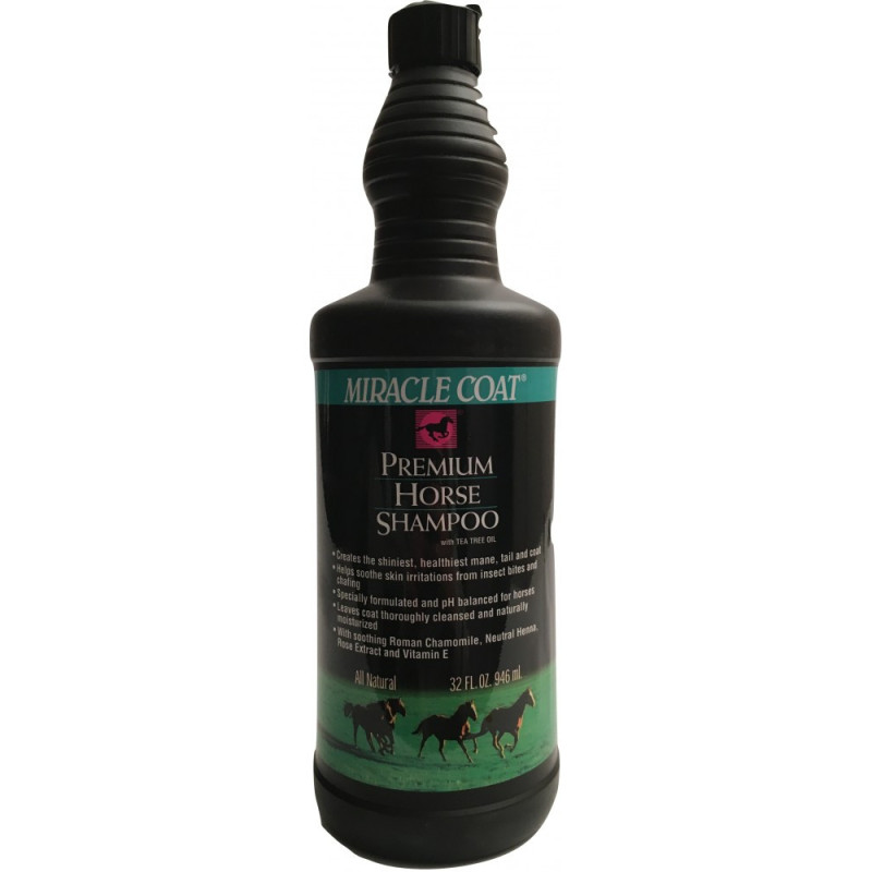 SHAMPOING CHEVAL PEAU NORMALE -  PREMIUM - MIRACLE COAT